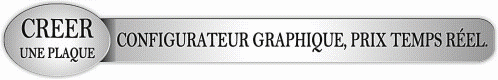 Composez votre plaque en ligne !