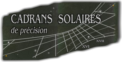 cadrans solaires