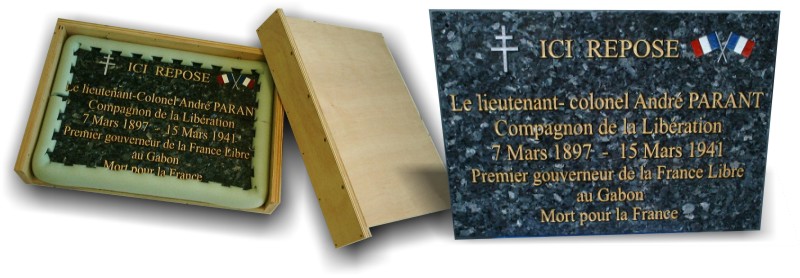 plaques de comm�moration , plaques comm�moratives