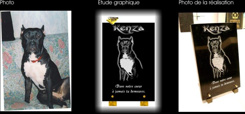 Portraits grav&eacute;s &agrave; la pointe diamant sur plaques fun&eacute;raires personnalis&eacute;es