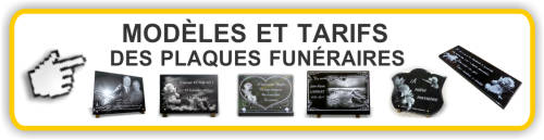 Plaque funéraire