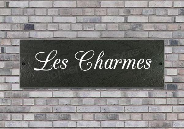 plaque de maison