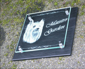 plaque de maison