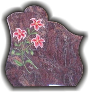 Peinture sur granit pour monuments funéraires