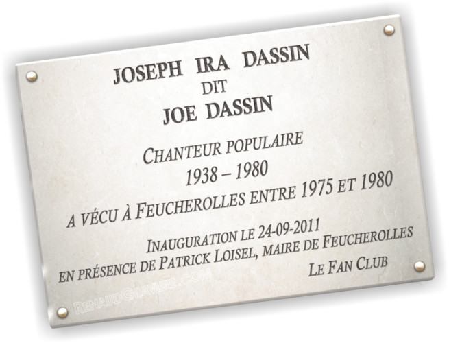 Plaque de commémoration