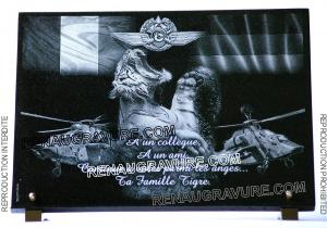 Plaque funéraire