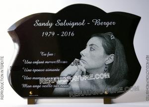 Plaque funeraire