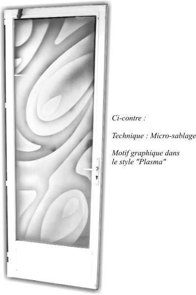 gravure sur verre