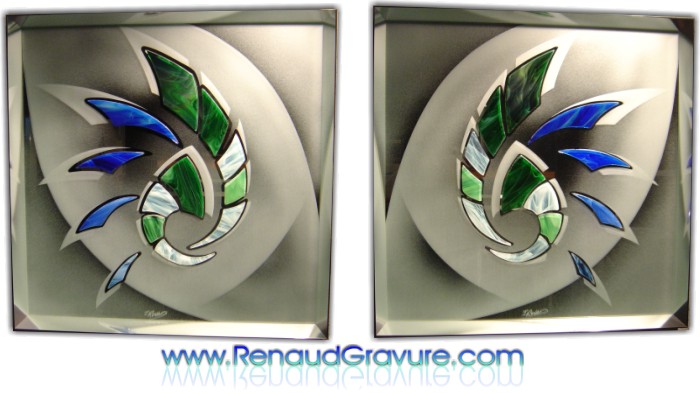 verrelight, vitrail et gravure sur verre