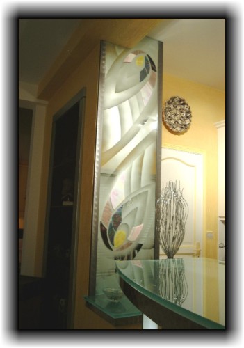 verrelight, vitrail et gravure sur verre