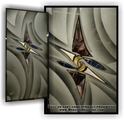 verrelight, vitrail et gravure sur verre