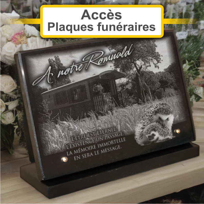 Plaques funéraires personnalisées Privilège Obsèques à 69005 LYON (69005)