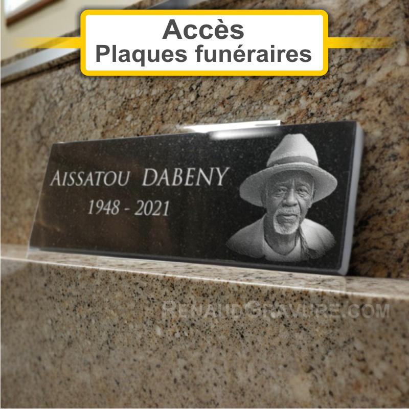 Plaques funéraires personnalisées PFT CHEVALLOT à 81600 GAILLAC