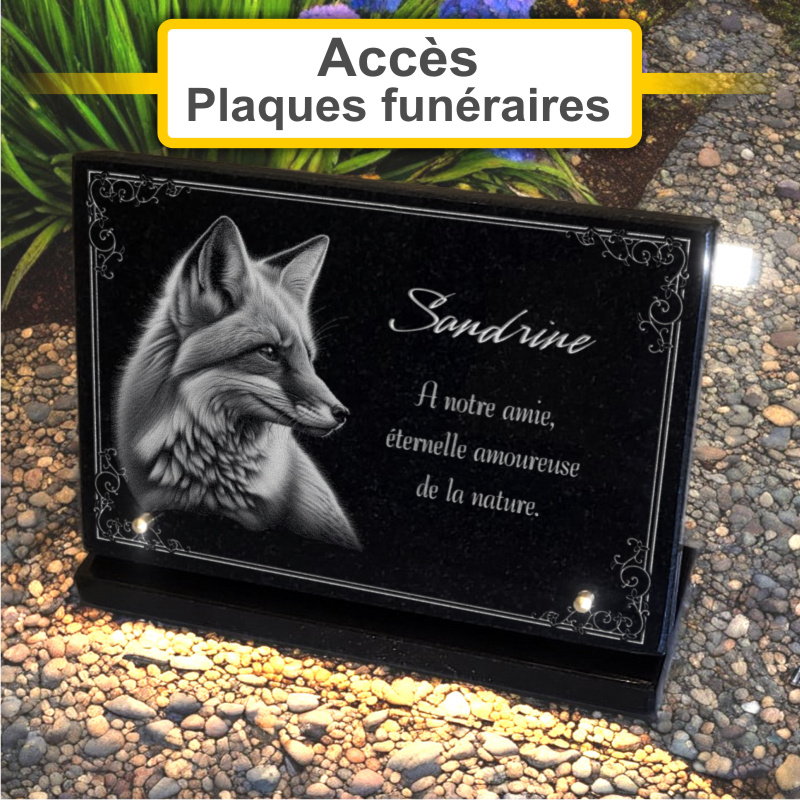 Plaques funéraires personnalisées Maison Beaumont-Guez à 49610 Mûrs érigné