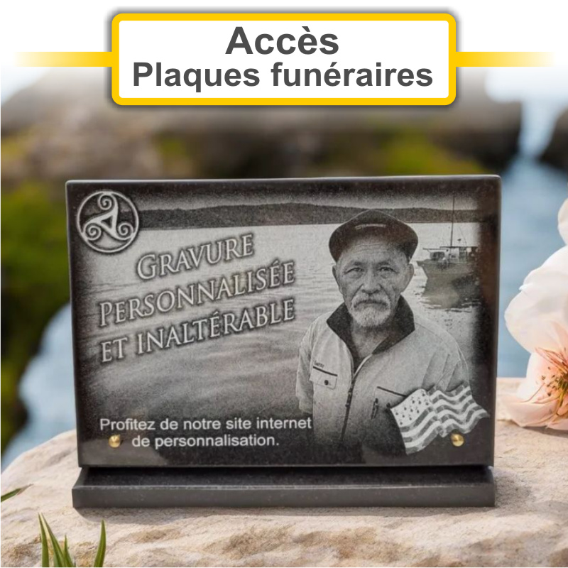 Plaques funéraires personnalisées IDEOGRANIT à 08000 Charleville-Mézières