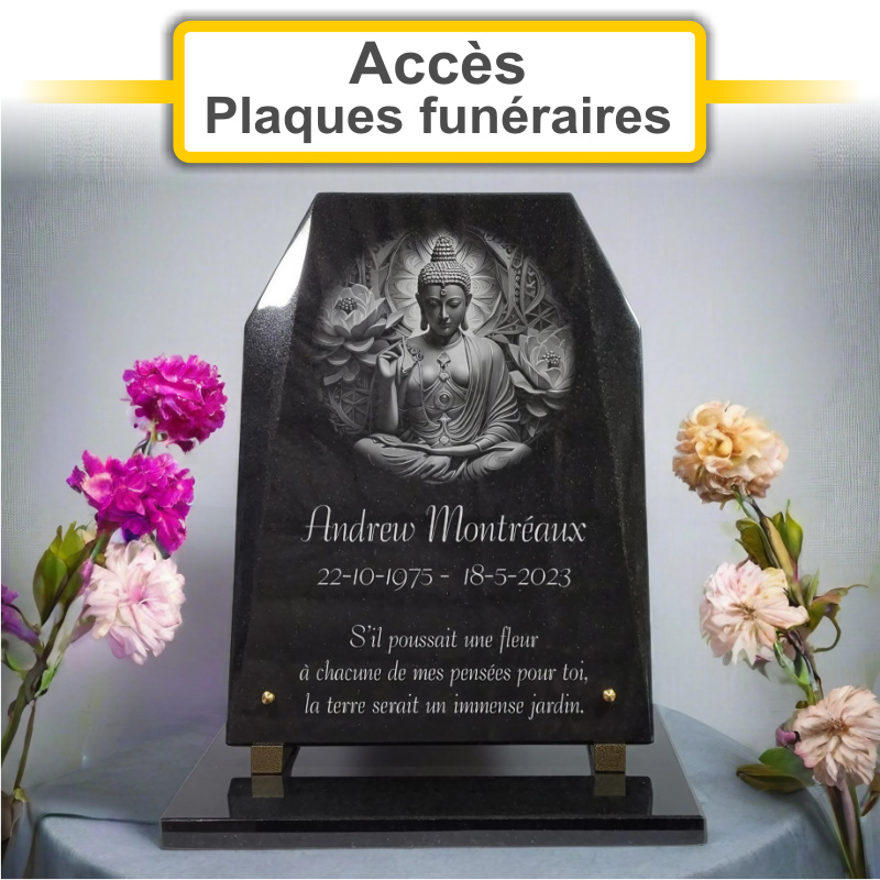 Plaques funéraires personnalisées PF MARTIN à 33500 LIBOURNE