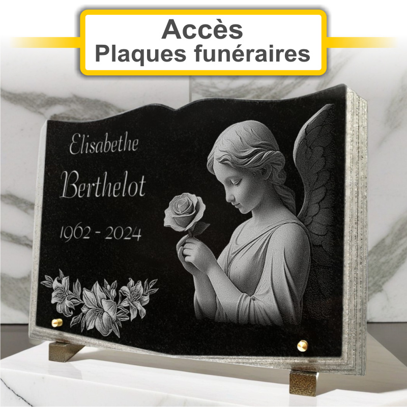 Plaques funéraires personnalisées Settimio Tombini à 49460 Montreuil-Juigné