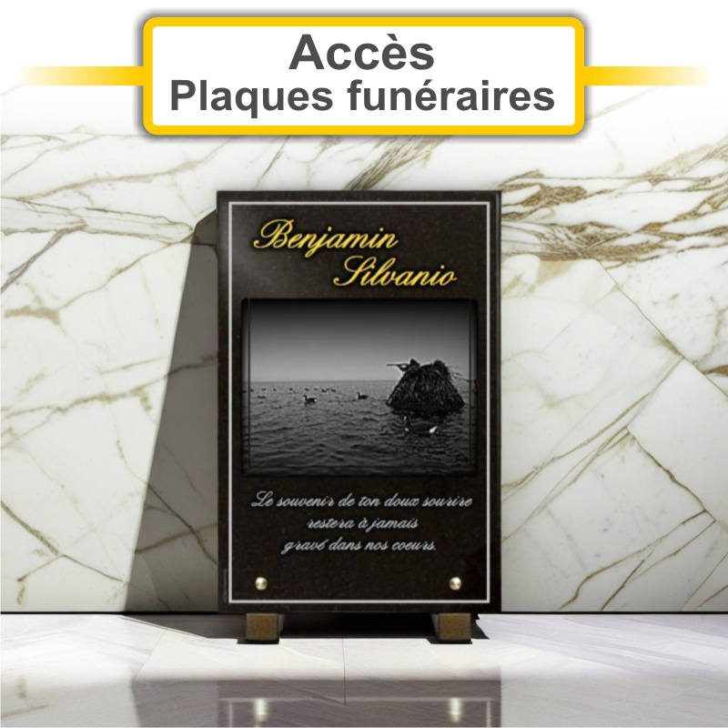 Plaques funéraires personnalisées Ets Fischer Charles à 67480 ROESCHWOOG